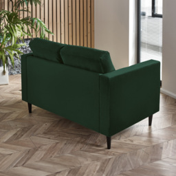 Furniturebox Josie 2 Seater Emerald Green Velvet Sofa - Wilko - thumbnail 5