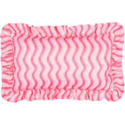 Furn Summer Solstice Pink Wiggly Stripe Cushion 30 x 50cm - Wilko - thumbnail 1