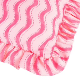 Furn Summer Solstice Pink Wiggly Stripe Cushion 30 x 50cm - Wilko - thumbnail 5