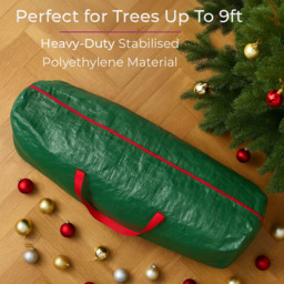 Neo Heavy-Duty Artificial Christmas Tree Storage Bag 9ft - Size: 49 x 30 x 45cm - Green - Wilko - thumbnail 4