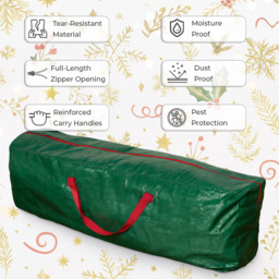 Neo Heavy-Duty Artificial Christmas Tree Storage Bag 9ft - Size: 49 x 30 x 45cm - Green - Wilko - thumbnail 5