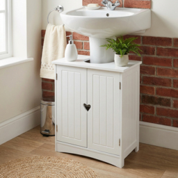 Oxford 2 Door White Sink Unit - Size: 48 x 60 x 30cm - Wilko - thumbnail 7