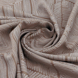 Alan Symonds Rust Geometric Aztec Print Blackout Ring Top Eyelet Curtains 229 x 229cm - Size: W 229 x D 229cm - Wilko - thumbnail 6