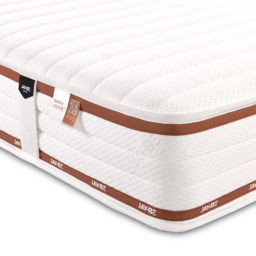 Jay-Be Ryze Single Memory e-Fibre Deep Sprung Mattress - White & Brown - Wilko - thumbnail 4
