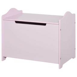 Portland Kids Pink Storage Box with Lid - Size: 60 x 40 x 48cm - Wilko - thumbnail 3