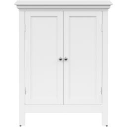 Teamson Home Stratford 2 Door White Freestanding Storage Cabinet - Size: 86.4 x 33.0 x 66.0cm - Wilko - thumbnail 3