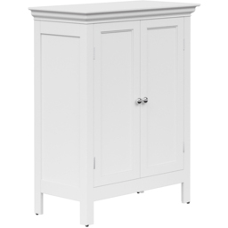 Teamson Home Stratford 2 Door White Freestanding Storage Cabinet - Size: 86.4 x 33.0 x 66.0cm - Wilko - thumbnail 4