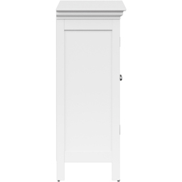 Teamson Home Stratford 2 Door White Freestanding Storage Cabinet - Size: 86.4 x 33.0 x 66.0cm - Wilko - thumbnail 5