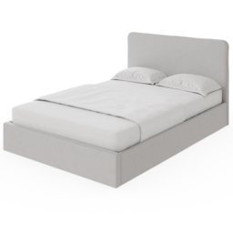 GFW Chiswick Small Double Soft Grey Ottoman Bed with SC Pocket Sprung Mattress - Wilko - thumbnail 3