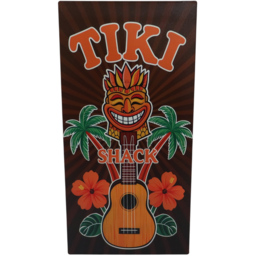 Tiki Tropical Metal Plaque - Wilko - thumbnail 3