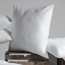 Serene Hotel Filled Square Pillow 65 x 65cm - Size: Single - White - Wilko - thumbnail 3