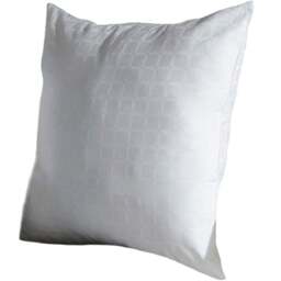 Serene Hotel Filled Square Pillow 65 x 65cm - Size: Single - White - Wilko - thumbnail 1