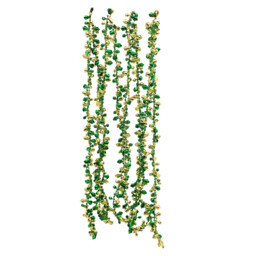 Royal Emerald Garland with Champagne and Green Beads - Size: 270cm - Wilko - thumbnail 1