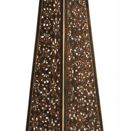 Luxform Battery-Operated Luxor Style Pyramid Lamp - Size: 15 x 15 x 60cm - Black - Wilko - thumbnail 5