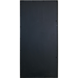 MirrorOutlet The Genestra Black Modern Window Garden Wall Mirror 174 x 85cm - Size: 174 x 85 x 3cm - Wilko - thumbnail 5