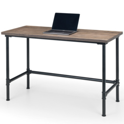 Julian Bowen Carnegie Pipe Desk Mocha and Black - Size: 55 x 120 x 74cm - Wilko - thumbnail 5