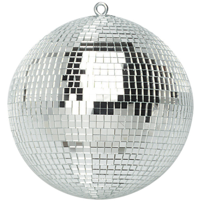 FX Lab Polished Mirror Ball 8 inch - Size: 20 x 20 x 20cm - Silver - FXLAB - Wilko - image 1