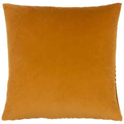 Paoletti Evoke Gold Cut Velvet Cushion - Size: 45 x 45 cm - Wilko - thumbnail 4