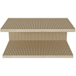Decorotika Ramira 2 Shelf Hazeran Floating Bedside Table - Yellow - Wilko - thumbnail 3