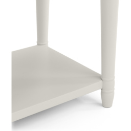 Julian Bowen Provence Single Drawer Grey Lacquer Lamp Table - Wood - Wilko - thumbnail 5