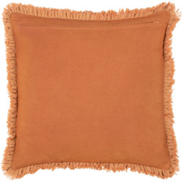 Yard Bertie Rust Cotton Velvet Cushion - Size: 45 x 45cm - Multi - Yard Living - Wilko - thumbnail 4