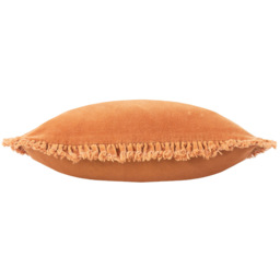 Yard Bertie Rust Cotton Velvet Cushion - Size: 45 x 45cm - Multi - Yard Living - Wilko - thumbnail 5