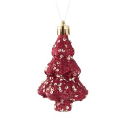 Flower and Bauble Set Burgundy - Sleigh Bells Ring - Wilko - thumbnail 7