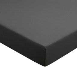 Helena Springfield Double Charcoal Plain Dye Fitted Bed Sheet - Wilko - thumbnail 1