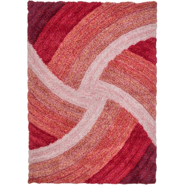 DS Living Stella Blush Ultra Plush Rug 160 x 230cm - Pink - Wilko - image 1