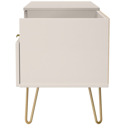 Crowndale Diamond 2 Drawer Kashmir Matt TV Unit Ready Assembled - Size: 51 x 128 x 39cm - Wilko - thumbnail 4