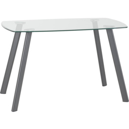 Seconique Abbey 4 Seater Small Dining Set Grey - Wilko - thumbnail 3