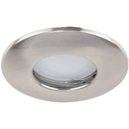 ValueLights Brushed Chrome IP65 Cool White LED Ceiling Downlight 10 Pack - Silver - Wilko - thumbnail 4