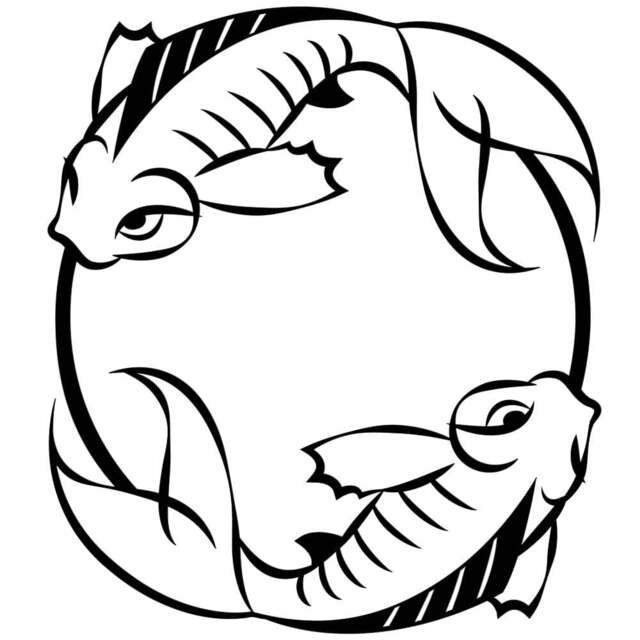 Decortie Black Metal Japanese Fish Wall Art - Size: 45 x 40 x 3cm - Wilko - image 1