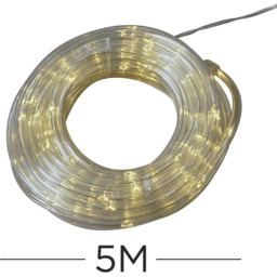 ValueLights 5m Copper Warm White LED String Light with Remote - Size: 0.5 x 500 x 0.5cm - Orange - Wilko - thumbnail 7