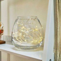 ValueLights 5m Copper Warm White LED String Light with Remote - Size: 0.5 x 500 x 0.5cm - Orange - Wilko - thumbnail 6