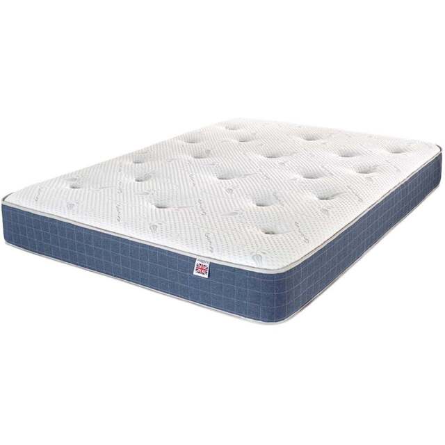 Aspire Pocket+ Small Single Cashmere Duo Season Tufted Mattress - White - Aspire Beds - Wilko - image 1