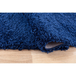 Desire Rugs Oxford Navy Plain Shaggy Rug 60 x 110cm - Wilko - thumbnail 4