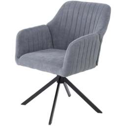 Living and Home Upholstered Leisure Teddy Fleece Swivel Chair - Size: Single - Cream - Wilko - thumbnail 3