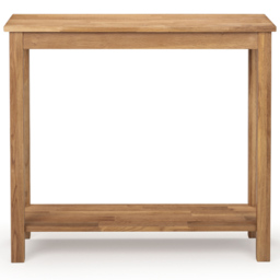 Julian Bowen Coxmoor Oak Console Table - Size: 30 x 90 x 80cm - Brown - Wilko - thumbnail 5