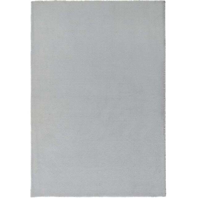 Origins My Washable Grey Faux Fur Rug 120 x 170cm - Origins Rugs - Wilko - image 1