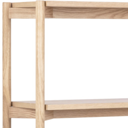 Florence Braidwood 4 Shelf White Oak Veneer Bookcase - Furniture To Go - Wilko - thumbnail 6
