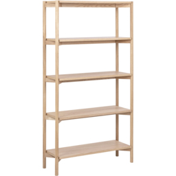 Florence Braidwood 4 Shelf White Oak Veneer Bookcase - Furniture To Go - Wilko - thumbnail 3