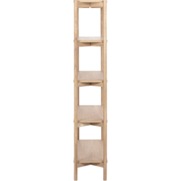 Florence Braidwood 4 Shelf White Oak Veneer Bookcase - Furniture To Go - Wilko - thumbnail 5