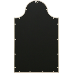 MirrorOutlet The Arcus White Framed Arched Garden Wall Mirror 104 x 62cm - Size: 104 x 62 x 3cm - Wilko - thumbnail 5