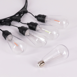 TCP ST64 E27 RGB Colour Changing LED Festoon Lights 10m - Size: 14.2 x 1000 x 6.4cm - Multi - Wilko - thumbnail 5