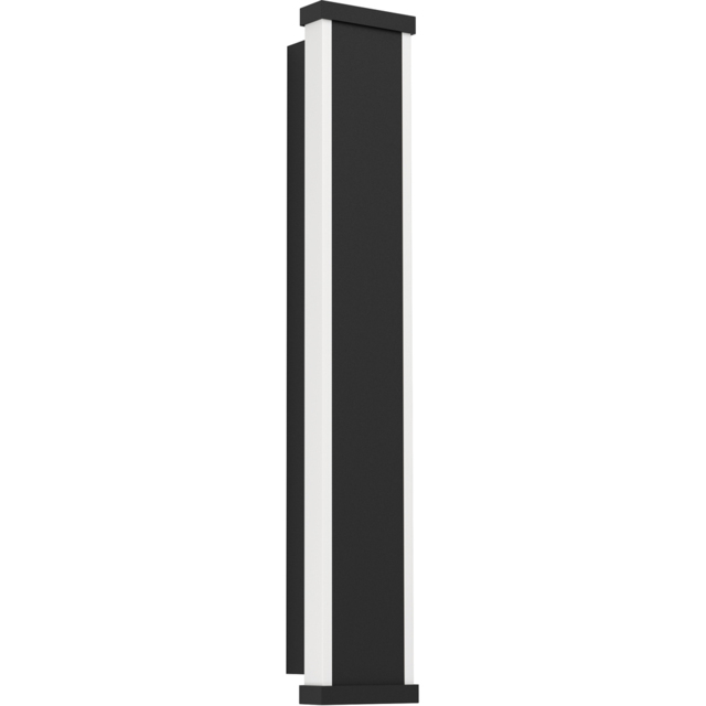 EGLO Neviano LED Black Outdoor Wall Light - Size: 6.5 x 5 x 38cm - Wilko