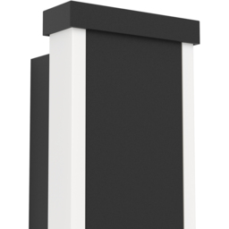 EGLO Neviano LED Black Outdoor Wall Light - Size: 6.5 x 5 x 38cm - Wilko - thumbnail 4