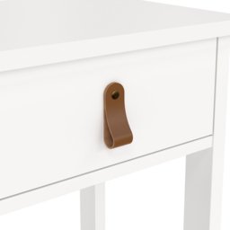Florence Barcelona Single Drawer White Bedside Table - Furniture To Go - Wilko - thumbnail 7