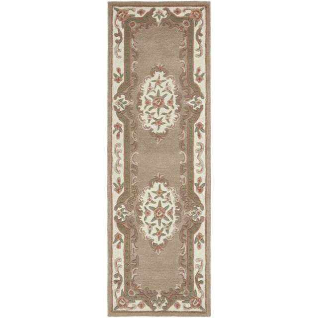 Origins Shensi Beige Runner 67 x 210cm - Cream - Origins Rugs - Wilko - image 1
