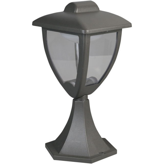 Luxform Luxembourg Anthracite Post Light - Size: 16.5 x 17 x 34.5cm - Grey - Wilko - image 1